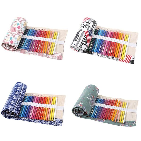 creative useful 36 holes colorful pencil case canvas roll pouch makeup cosmetic pen storage box bag school stationery
creative useful 36 holes colorful pencil case canvas roll pouch makeup cosmetic pen storage box bag school stationery