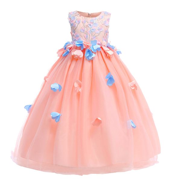 2019 girl wedding dress appliques petal princess prom ball gown long dress pageant dresses for girls vestido comunion costume, Red;yellow
2019 girl wedding dress appliques petal princess prom ball gown long dress pageant dresses for girls vestido comunion costume, Red;yellow