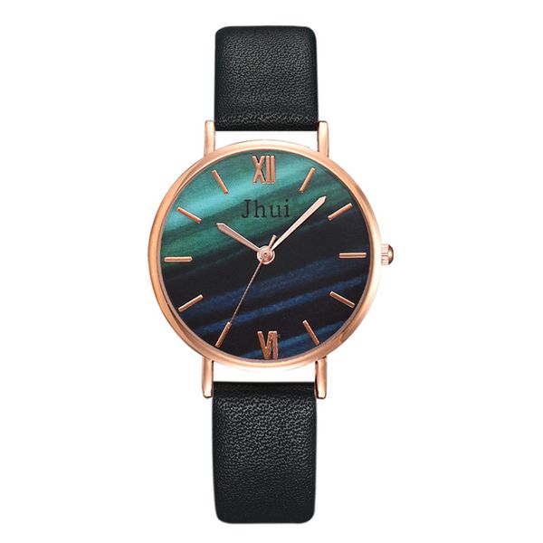 simple multicolor marble dial ladies quartz wrist watch black leather wild watches female clock hours, Slivery;brown
simple multicolor marble dial ladies quartz wrist watch black leather wild watches female clock hours, Slivery;brown