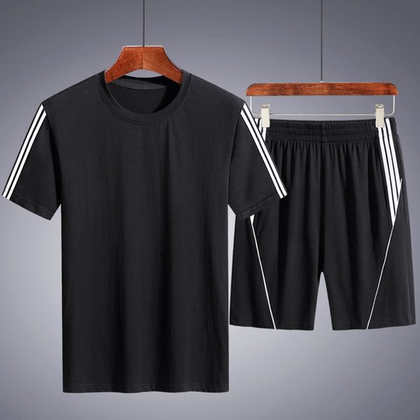 sports suit men's summer cotton short sleeve t-shirt exercise loose training casual ventilation sweat absorption running men, White;black
sports suit men's summer cotton short sleeve t-shirt exercise loose training casual ventilation sweat absorption running men, White;black