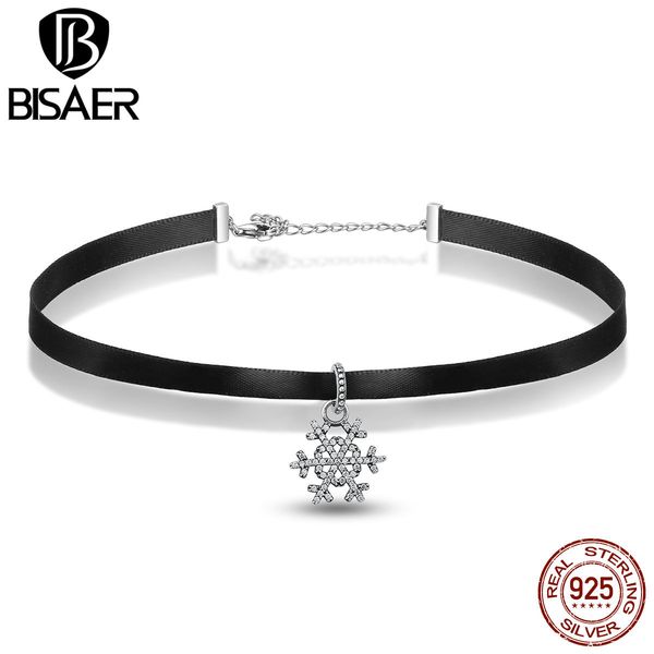 authentic 100% 925 sterling silver choker snowflake pendant black choker necklace women fashion jewelry collier femme kolye
authentic 100% 925 sterling silver choker snowflake pendant black choker necklace women fashion jewelry collier femme kolye