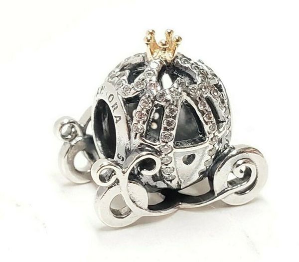 authentic designer cinderella pumpkin coach charms s925 sterling silver carriage bead charm fit for pandora bracelet diy beads, Black
authentic designer cinderella pumpkin coach charms s925 sterling silver carriage bead charm fit for pandora bracelet diy beads, Black