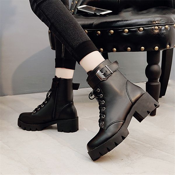 мода кожа martens boots женская обувь зимнее теплая шнуровка ботильоны для женщин высокого качества водонепроницаемой платформы boots падени, Black
мода кожа martens boots женская обувь зимнее теплая шнуровка ботильоны для женщин высокого качества водонепроницаемой платформы boots падени, Black