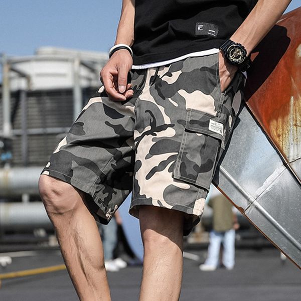 men's summer outdoors casual camouflage overalls plus size sport shorts pants shorts men casual homme quality bottoms, White;black
men's summer outdoors casual camouflage overalls plus size sport shorts pants shorts men casual homme quality bottoms, White;black