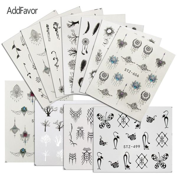 addfavor 5 sheet nail sticker black lace nail sticker decals flower fingernail french art decoration adhesive decal foils
addfavor 5 sheet nail sticker black lace nail sticker decals flower fingernail french art decoration adhesive decal foils