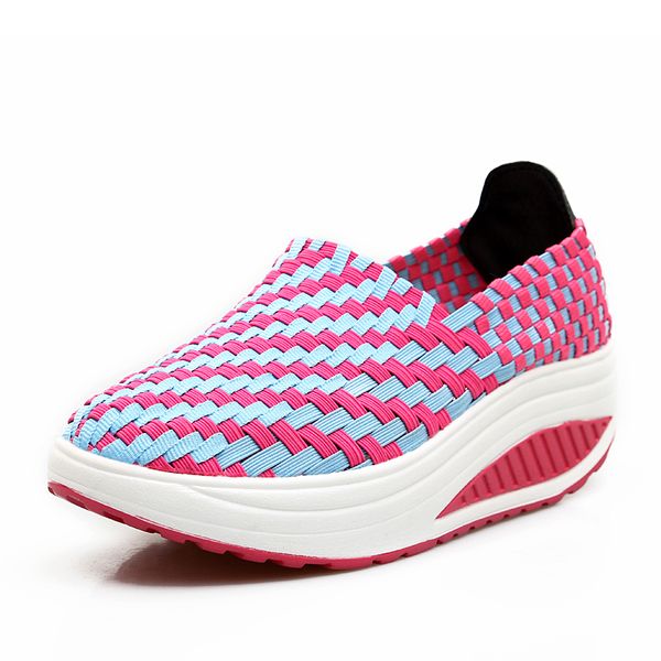 women casual shoes height increasing handmade woven shoes fashion swing sliming women shoes female flats leisure, Red;white
women casual shoes height increasing handmade woven shoes fashion swing sliming women shoes female flats leisure, Red;white