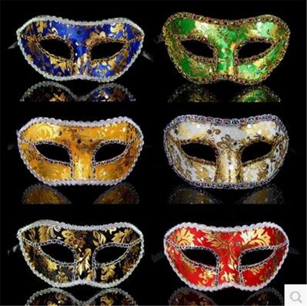 new 50pcs half face mask halloween masquerade mask male, venice, italy flathead lace bright cloth masks i052
new 50pcs half face mask halloween masquerade mask male, venice, italy flathead lace bright cloth masks i052