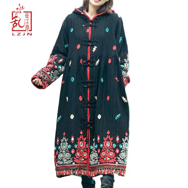 lzjn 2019 women's fleece jacket female outerwear warm thick jackets vintage chinese winter long walking hooded maxi coats, Tan;black
lzjn 2019 women's fleece jacket female outerwear warm thick jackets vintage chinese winter long walking hooded maxi coats, Tan;black