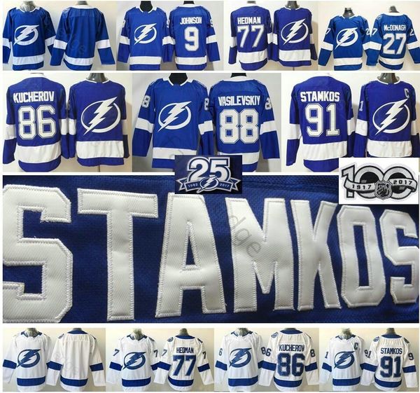 Tampa Bay Lightning 86 Nikita Kucherov Victor Hedman Johnson Andrei Vasilevskiy Ryan McDonagh 21 Brayden Point 91 Steven Stamkos Jersey
Tampa Bay Lightning 86 Nikita Kucherov Victor Hedman Johnson Andrei Vasilevskiy Ryan McDonagh 21 Brayden Point 91 Steven Stamkos Jersey