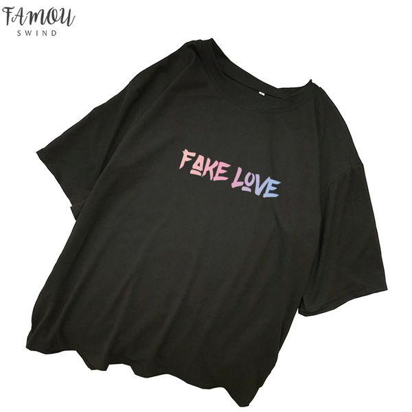 fake love album t shirts women summer korean kpop letter print tshirt harajuku casual kawaii camisas mujer shirt, White
fake love album t shirts women summer korean kpop letter print tshirt harajuku casual kawaii camisas mujer shirt, White