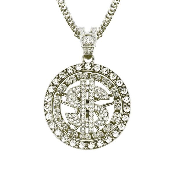 hip hop turning dollar pendant necklaces for men luxury necklace stainless steel cuban chains dog tag jewelry ing, Silver
hip hop turning dollar pendant necklaces for men luxury necklace stainless steel cuban chains dog tag jewelry ing, Silver