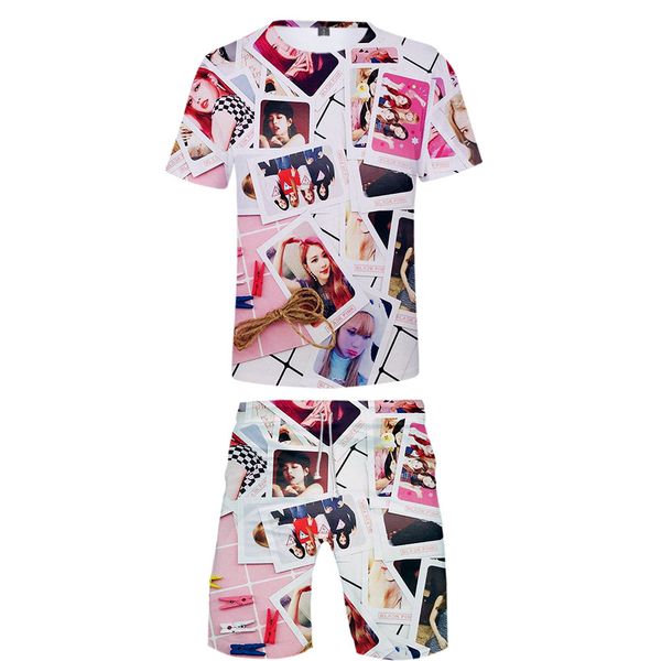 2019 blackpink two piece set t shirt and shorts harajuku men game t shirt streetwear harajuku short sleeve kpop tees, Gray
2019 blackpink two piece set t shirt and shorts harajuku men game t shirt streetwear harajuku short sleeve kpop tees, Gray