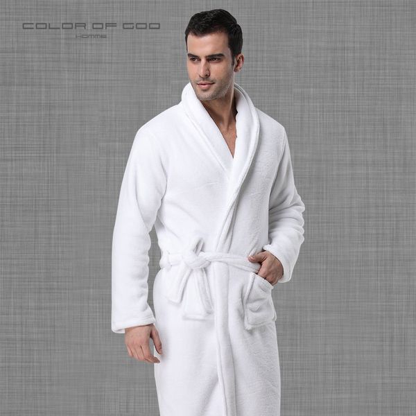 brand 100% cotton mens bathrobe thick warm winter night dressing gown pure white ropa hombre bath robe lounge homme kimono, Black;brown
brand 100% cotton mens bathrobe thick warm winter night dressing gown pure white ropa hombre bath robe lounge homme kimono, Black;brown