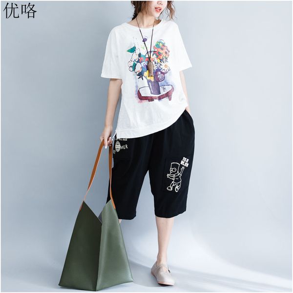 2019 summer new cartoon print cotton t shirt women plus size white batwing tee shirt female big size tshirt women 4xl 5xl 6xl
2019 summer new cartoon print cotton t shirt women plus size white batwing tee shirt female big size tshirt women 4xl 5xl 6xl