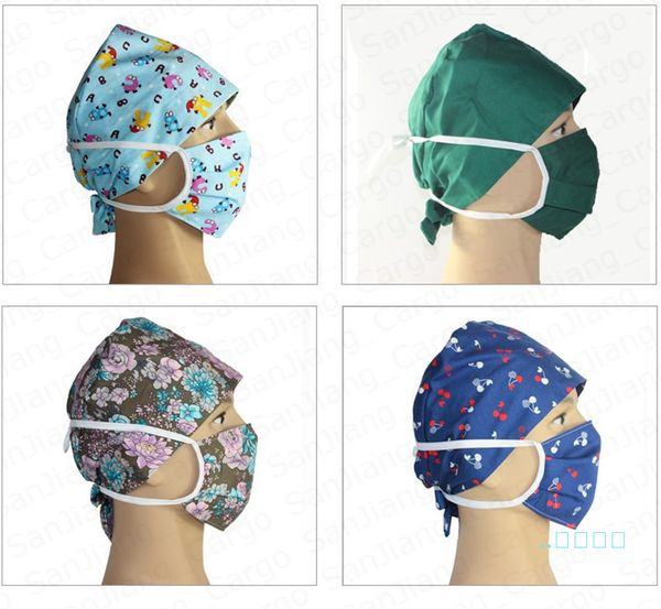 floral cartoon nurse cap doctor hat and face mask two piece set washable protective cotton masks nursing headwear anti dust covers e41403, Yellow
floral cartoon nurse cap doctor hat and face mask two piece set washable protective cotton masks nursing headwear anti dust covers e41403, Yellow
