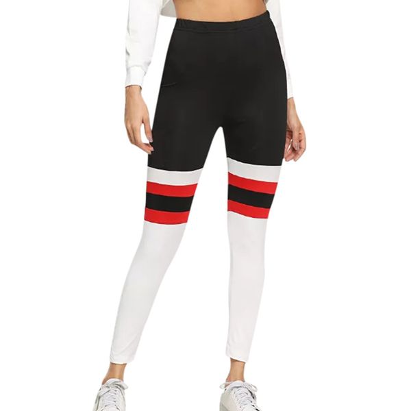 women's leggings workout patchwork sports running athletic pencil pants fitness joggers sweatpans femme legging trousers, Black
women's leggings workout patchwork sports running athletic pencil pants fitness joggers sweatpans femme legging trousers, Black