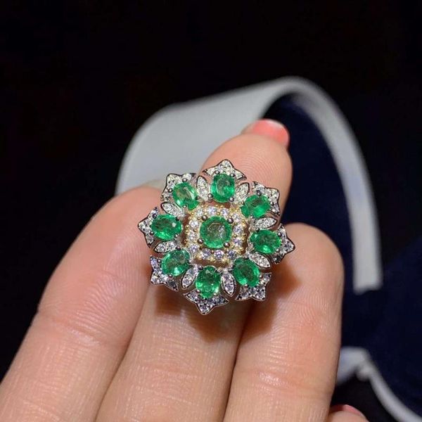 colife jewelry 925 silver emerald ring for party 9 pieces natural emerald silver ring brithday gift for woman, Golden;silver
colife jewelry 925 silver emerald ring for party 9 pieces natural emerald silver ring brithday gift for woman, Golden;silver
