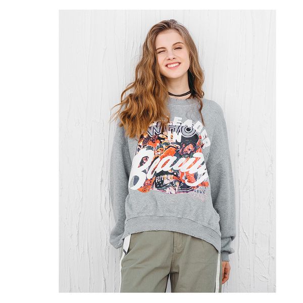Designer Fashion Hoodies for Women 2019 Brand Casual Worn Out Print Crew Neck Hoodie Ladies Luxury Solid Color Clothing Explosion
Designer Fashion Hoodies for Women 2019 Brand Casual Worn Out Print Crew Neck Hoodie Ladies Luxury Solid Color Clothing Explosion
