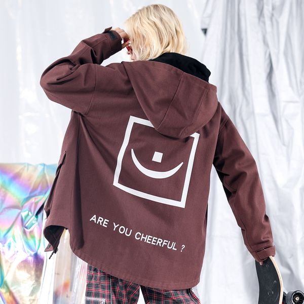 2019 autumn new trend korean version of japanese men's fashion loose neutral style original casual student jacket, Black;brown
2019 autumn new trend korean version of japanese men's fashion loose neutral style original casual student jacket, Black;brown