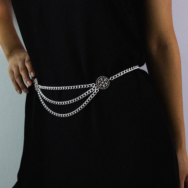 maxi minimalist flower brand multi-layer body chain u-shaped tassel chain geometric hollow waist chain belts, Black;brown
maxi minimalist flower brand multi-layer body chain u-shaped tassel chain geometric hollow waist chain belts, Black;brown