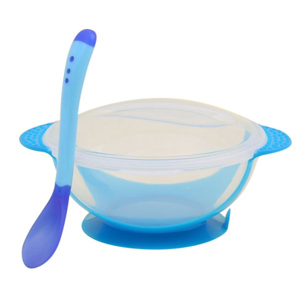 3pcs/set baby tableware dinnerware suction bowl with temperature sensing spoon baby food kids safety dinner feeding bowls dishes
3pcs/set baby tableware dinnerware suction bowl with temperature sensing spoon baby food kids safety dinner feeding bowls dishes