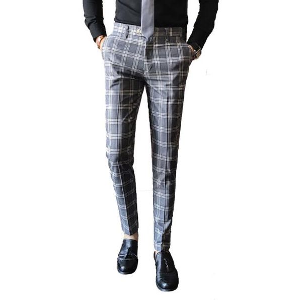 blue plaid pants mens calca social trousers mens british pants skinny formal trousers business pantalon azul hombre, Black
blue plaid pants mens calca social trousers mens british pants skinny formal trousers business pantalon azul hombre, Black