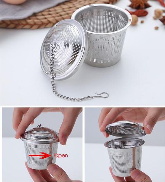 tea infuser reusable stainless steel mesh tea ball strainer filter interval diffuser infuser for loose leaf large size
tea infuser reusable stainless steel mesh tea ball strainer filter interval diffuser infuser for loose leaf large size