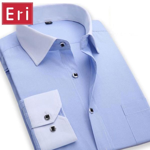 spring new men striped shirts french cuff long sleeve man shirt slim fit casual fashion dress s-4xl men's shirts social x076, White;black
spring new men striped shirts french cuff long sleeve man shirt slim fit casual fashion dress s-4xl men's shirts social x076, White;black