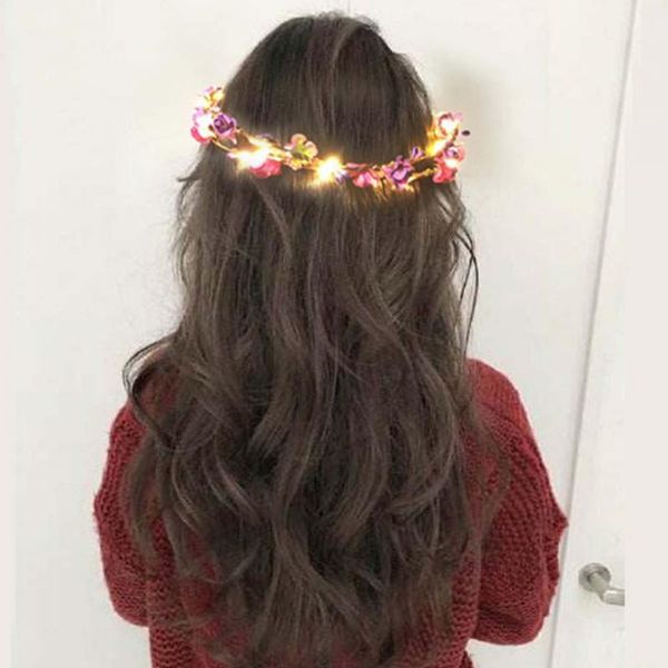 glowing garland wedding party crown flower headband led light christmas neon wreath decoration luminous hair garlands hairband
glowing garland wedding party crown flower headband led light christmas neon wreath decoration luminous hair garlands hairband