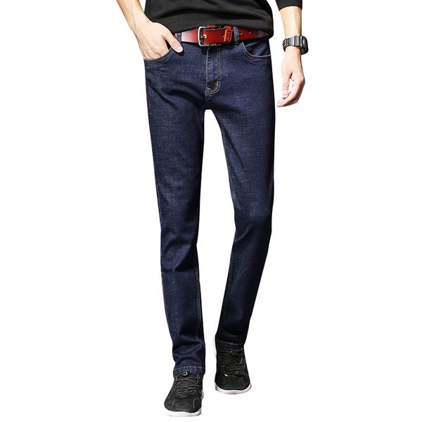 2019 new men's classic jeans elastic skinny solid color denim jean male black blue slim fit pants brand clothes
2019 new men's classic jeans elastic skinny solid color denim jean male black blue slim fit pants brand clothes