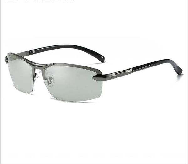 square men drive polarized sunglasses while men drive discolored glasses, White;black
square men drive polarized sunglasses while men drive discolored glasses, White;black