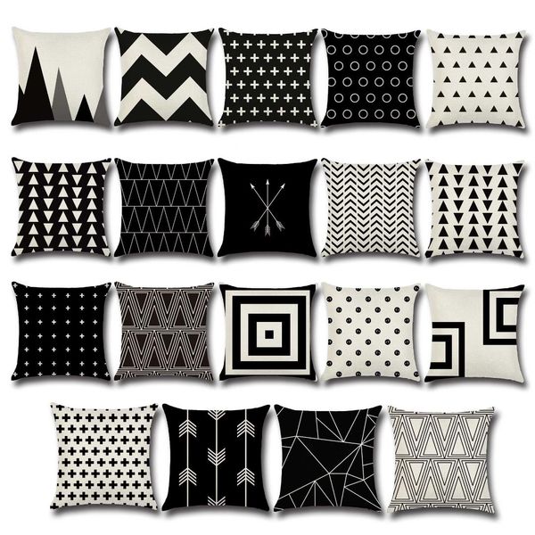 black geometric arrow wavy dot linen pillow cushion cover black and white cross geometry pillowcase without core home decor
black geometric arrow wavy dot linen pillow cushion cover black and white cross geometry pillowcase without core home decor