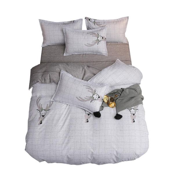 christmas pastoral style high-grade egyptian cotton satin weave four set flower printing beding sets king size
christmas pastoral style high-grade egyptian cotton satin weave four set flower printing beding sets king size