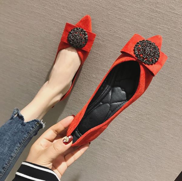 new 2019 fashion flats women boat shoes elegant pointed toe butterfly knot crystal single shoes woman flats ladies casual, Black
new 2019 fashion flats women boat shoes elegant pointed toe butterfly knot crystal single shoes woman flats ladies casual, Black