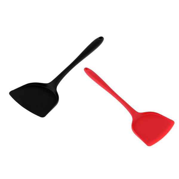 2 pieces long handle silicon spatulas, excellent tableware for outdoor camping picnic, easy to clean
2 pieces long handle silicon spatulas, excellent tableware for outdoor camping picnic, easy to clean