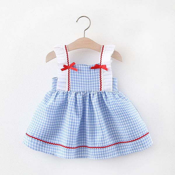 2020 summer baby girls cotton ruffles sleeveless plaid bow cute sundress princess party kids dress vestido infantil, Red;yellow
2020 summer baby girls cotton ruffles sleeveless plaid bow cute sundress princess party kids dress vestido infantil, Red;yellow