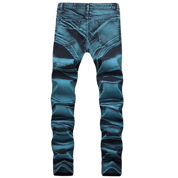 jeans slim fit solid color ripper zipper designer pencil pants fashion jeans mens plus size, Blue
jeans slim fit solid color ripper zipper designer pencil pants fashion jeans mens plus size, Blue