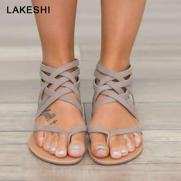 women sandals gladiator women shoes roman flat sandals cross tied retro beach ladies shoes plus size sandalias classic, Black
women sandals gladiator women shoes roman flat sandals cross tied retro beach ladies shoes plus size sandalias classic, Black