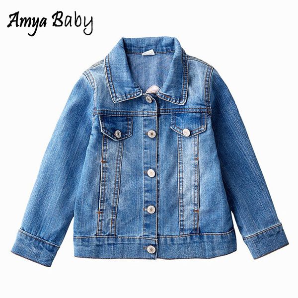 amya baby autumn girls jeans jackets letter print embroidery blue denim kids coats children clothing girl outerwear coat, Blue;gray
amya baby autumn girls jeans jackets letter print embroidery blue denim kids coats children clothing girl outerwear coat, Blue;gray