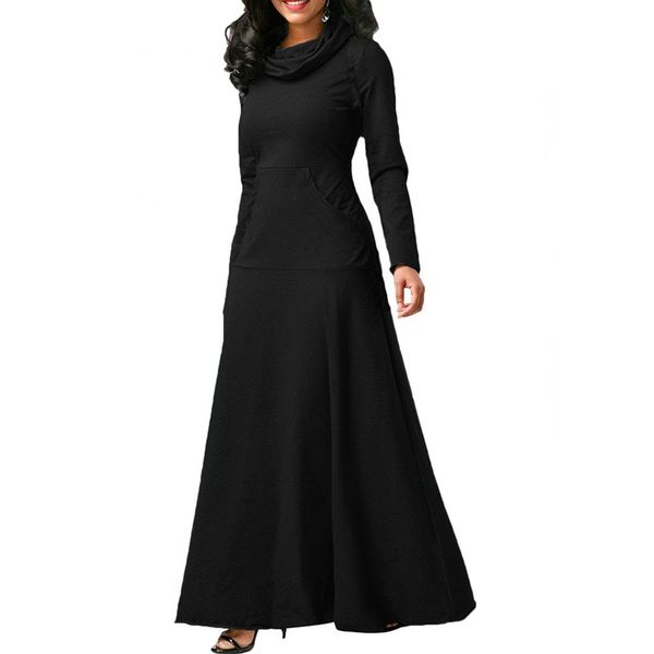 casual dresses fall hem collar long solid maxi dress hooded a line vestido fashion elegant woman cotton plus size omighty, Black;gray
casual dresses fall hem collar long solid maxi dress hooded a line vestido fashion elegant woman cotton plus size omighty, Black;gray