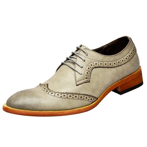men brogue fashion oxford dress shoes male well-dressed gentleman handcrafted footwear for modern men leather shoes, Black
men brogue fashion oxford dress shoes male well-dressed gentleman handcrafted footwear for modern men leather shoes, Black