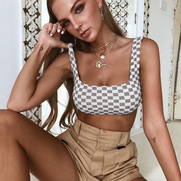 кози sexy бросился тонкий crop top женщины plaid 2020 лето топ женщины повседневная партия пляж tank обрезанные, White
кози sexy бросился тонкий crop top женщины plaid 2020 лето топ женщины повседневная партия пляж tank обрезанные, White