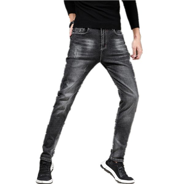 autumn men's jeans scratch business casual slim straight jeans stretch denim pants trousers classic cowboys young man, Black
autumn men's jeans scratch business casual slim straight jeans stretch denim pants trousers classic cowboys young man, Black