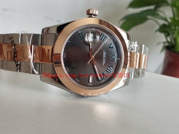 luxury men's watch grey roman numeral 126301 rose gold & steel unused smooth bezel 41mm automatic fashion asia 2813 movement mechanical, Slivery;brown
luxury men's watch grey roman numeral 126301 rose gold & steel unused smooth bezel 41mm automatic fashion asia 2813 movement mechanical, Slivery;brown