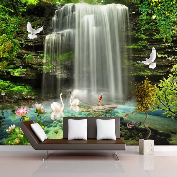 drop shipping custom 3d p wallpaper pictures beautiful waterfall large murals wall papers home decor papel de parede
drop shipping custom 3d p wallpaper pictures beautiful waterfall large murals wall papers home decor papel de parede