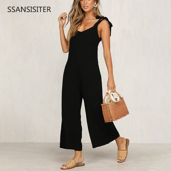new 2019 summer wide leg jumpsuit women spaghetti strap square neck slim waist rompers casual beach party slim overalls, Black;white
new 2019 summer wide leg jumpsuit women spaghetti strap square neck slim waist rompers casual beach party slim overalls, Black;white