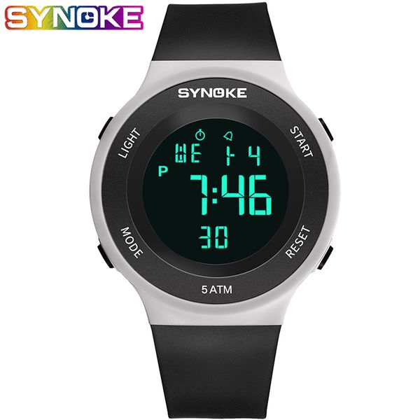 synoke digital watch men boy sport wrist fashion simple replaceable comfortable watch strap alarm multifunction, Slivery;brown
synoke digital watch men boy sport wrist fashion simple replaceable comfortable watch strap alarm multifunction, Slivery;brown