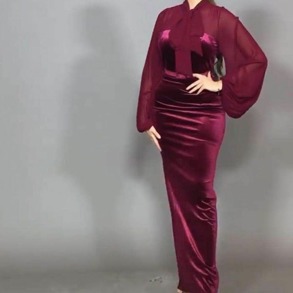 muslim prom dresses 2020 long sleeve sheath velvet evening dresses vestidos de fiesta wine red formal dress, Black
muslim prom dresses 2020 long sleeve sheath velvet evening dresses vestidos de fiesta wine red formal dress, Black