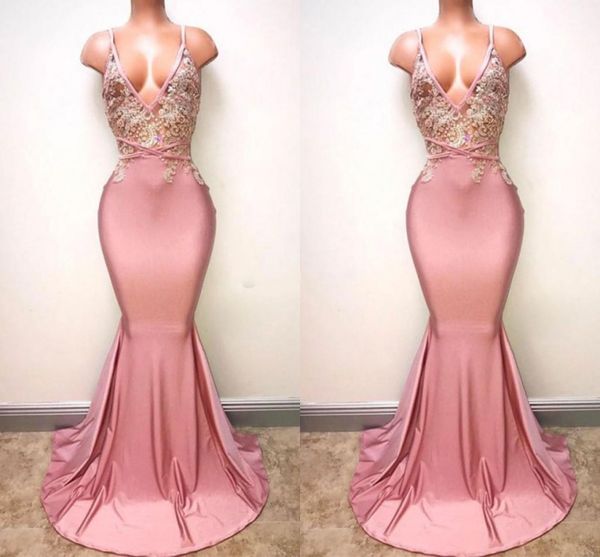 deep v neck pink prom dresses spaghetti lace appliques beaded evening gowns mermaid floor length cocktail formal party dress cheap, Black
deep v neck pink prom dresses spaghetti lace appliques beaded evening gowns mermaid floor length cocktail formal party dress cheap, Black
