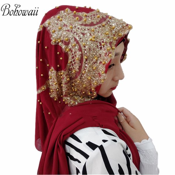 bohowaii muslim hijab femme musulman gold beading sequins long scarf hijabs hoofddoek fashion chiffon turbante, Red
bohowaii muslim hijab femme musulman gold beading sequins long scarf hijabs hoofddoek fashion chiffon turbante, Red